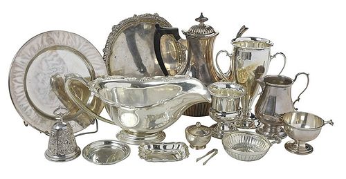 37 Sterling Table Items