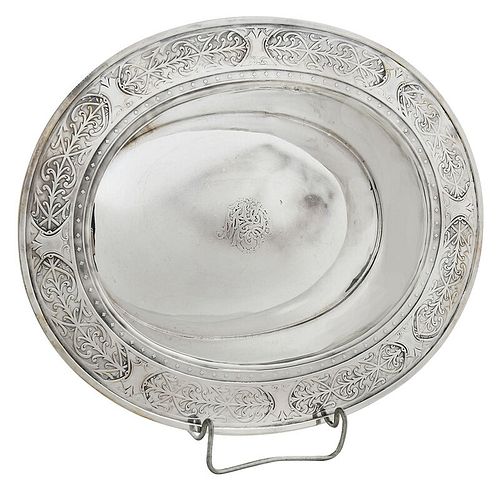 Mauser Oval Sterling Footed Centerbowl
