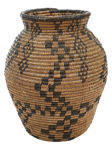 Apache Coiled Olla Basket 
