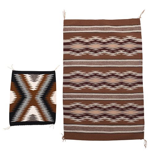 Two Navajo Weavings 