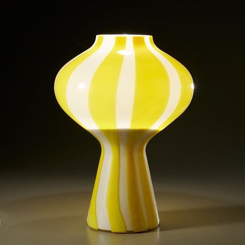 Massimo Vignelli for Venini, "Fungo" glass lamp