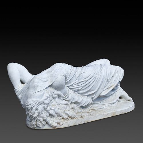 John Fisher, monumental marble sculpture, 1988