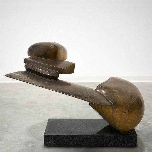 Peter Chinni, large bronze sculpture, 1965