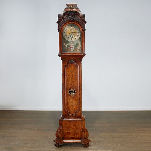 Dutch Baroque tall case clock, ex Morgan Library