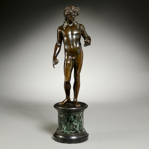 Large Grand Tour bronze of Dionysus