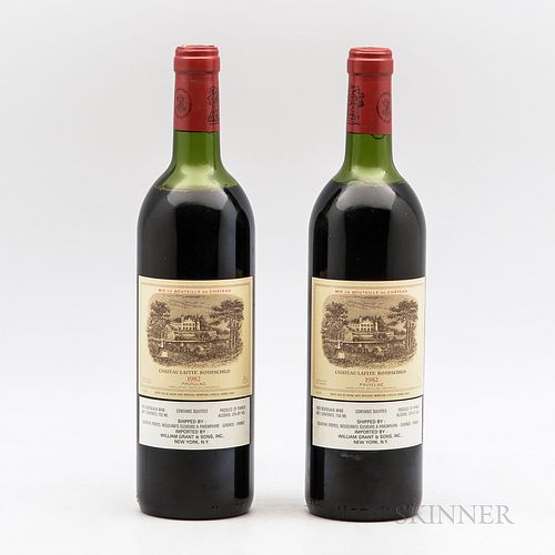 Chateau Lafite Rothschild 1982, 2 bottles