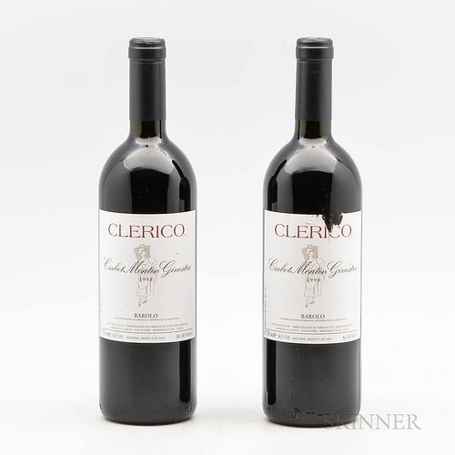 Clerico Ciabot Mentin Ginestra Barolo 1998, 2 bottles