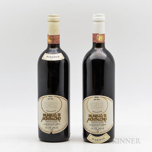 Mastrojanni Brunello di Montalcino Riserva 1982, 2 bottles
