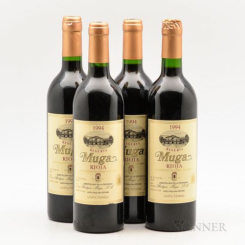 Muga Reserva 1994, 4 bottles