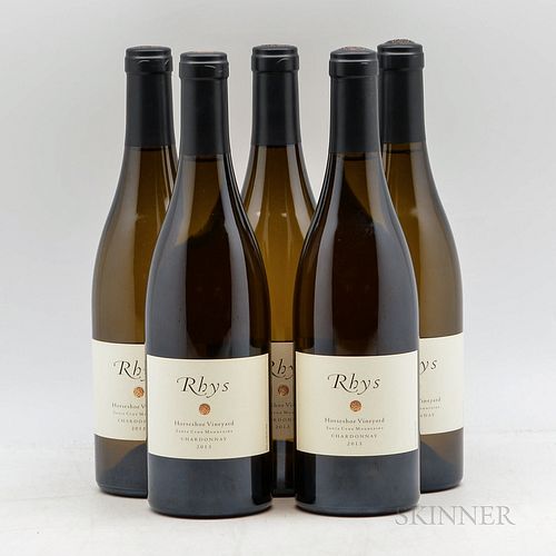 Rhys Chardonnay Horseshoe Vineyard 2013, 5 bottles