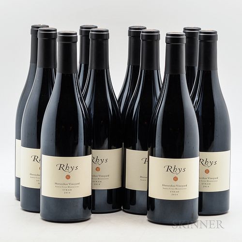 Rhys Syrah Horseshoe Vineyard 2014, 10 bottles