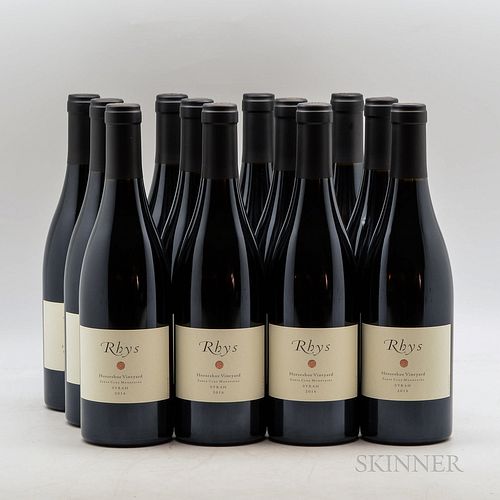 Rhys Syrah Horseshoe Vineyard 2016, 12 bottles