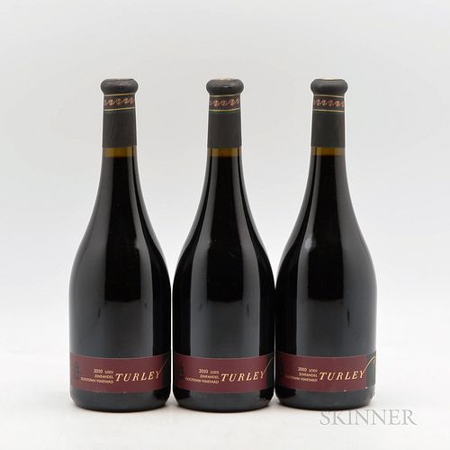 Turley Zinfandel Dogtown Vineyard 2010, 3 bottles