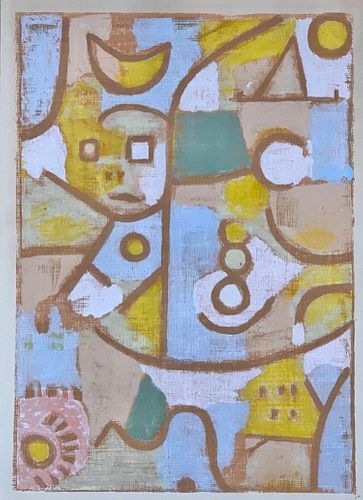 Silkscreen in the Manner of Paul Klee