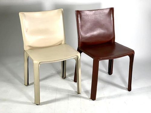 Two Mario Bellini for Cassina Cab Chairs