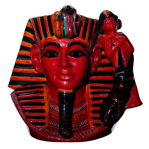 Pharaoh D7028 Flambe - Large - Royal Doulton Character Jug