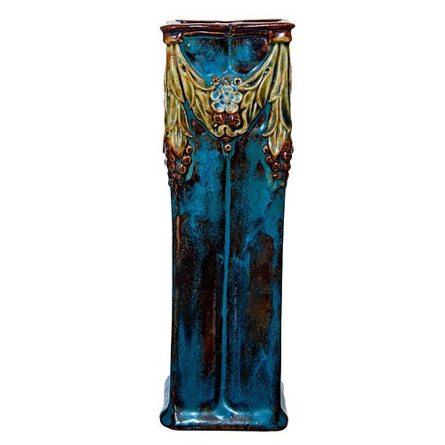 Royal Doulton Lambeth Art Nouveau Style Vase