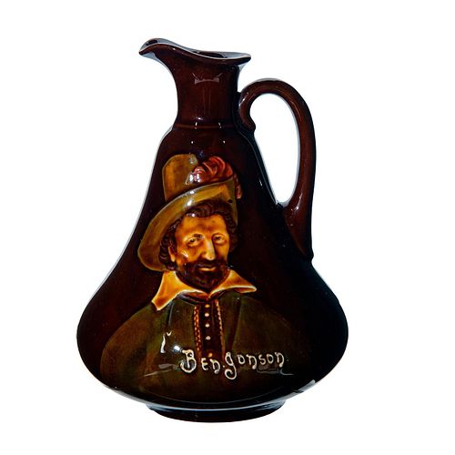 Royal Doulton Kingsware Flask, Ben Johnson