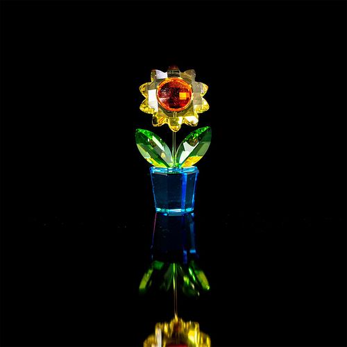 Swarovski Crystal Figurine, Small Sunflower