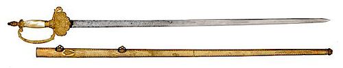 South Carolina Militia Artillery Officer's Presentation-Quality Sword 1843-1859 