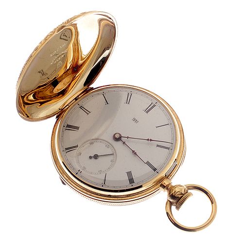 National Watch/Elgin Gold Hunting Case Watch