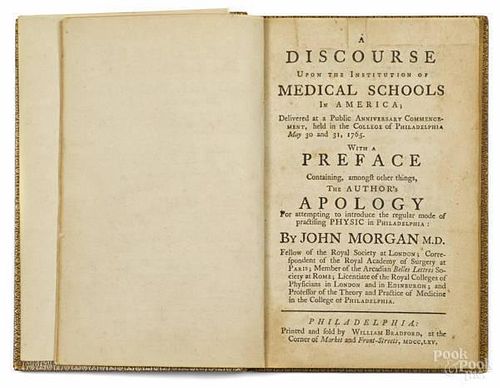 Morgan, John, A Discourse Upon the Institution