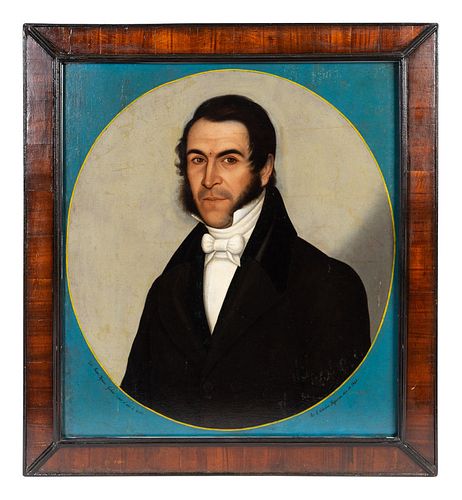 J. Celestino Figueroa
(19th Century)
Portrait of Juan Ignacio Galves, 1841