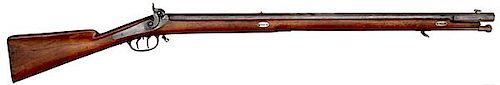 Scarce W.L. Hudson, Cincinnati, Ohio, Civil War Percussion Turner-Bahn Frei Rifle 