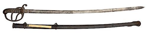 Import Sword with Gettysburg and Confederate Attribution 