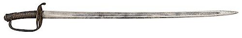 Model 1850 Confederate Foot Officer's Sword by Boyle, Gamble & McFee 