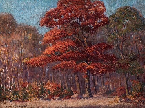 Harry Neyland (American, 1877-1958) The Red Oak