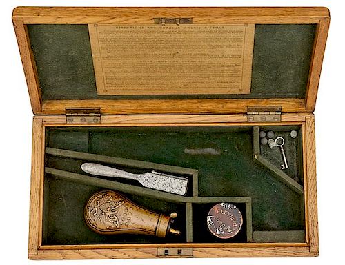 Colt London Case with Accessories for Colt 1849 