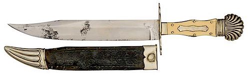 Bowie Knife by Thomas Turner, ca. 1845 