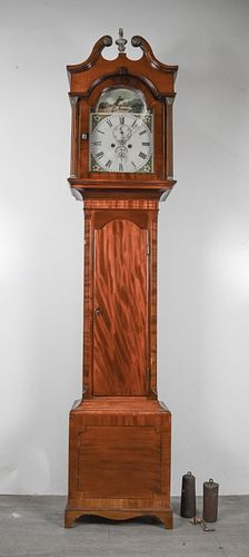 Hunt Scene Tall Case Clock