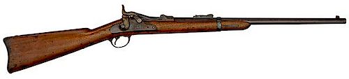 Springfield Model 1873 Trapdoor Carbine with Spurious U.P.R.R. Stamping 