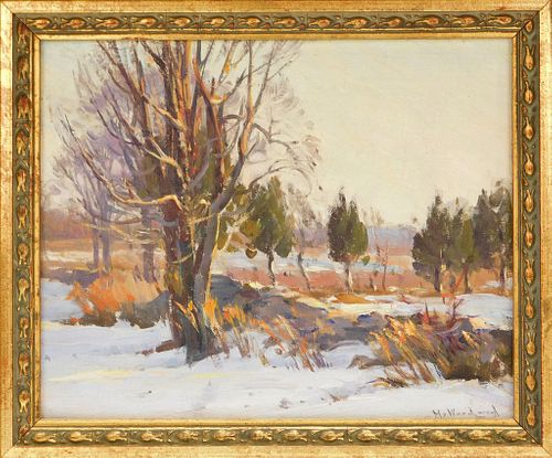 Mabel Woodward Impressionist Landscape Painting