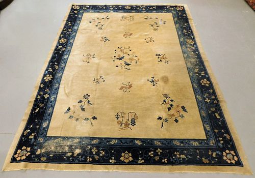 LG Antique Chinese Pictorial Rug