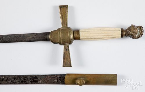 W.H. Horstmann lodge sword