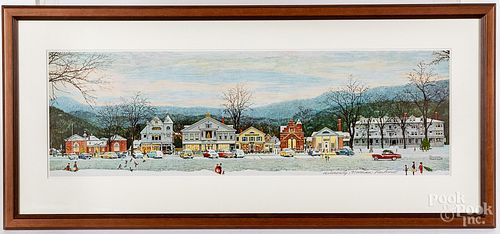 Norman Rockwell signed print