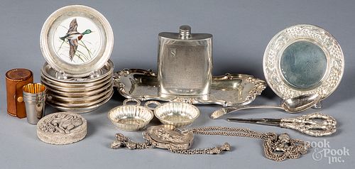 Sterling silver, plate, etc.