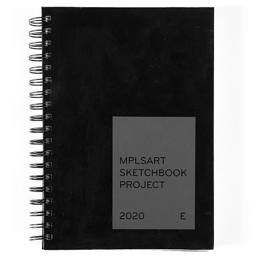 MPLSART Sketchbook Project 2020 Sketchbook E