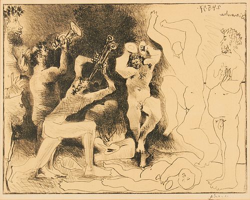 Pablo Picasso "La Danse des Faunes" Lithograph