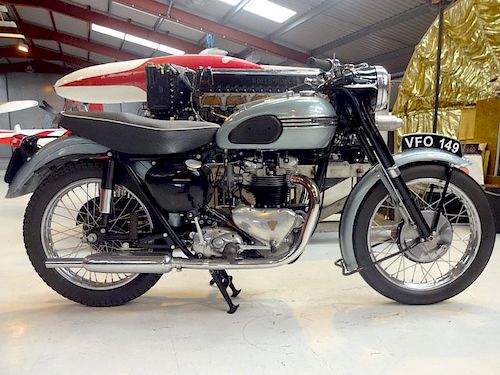 Part of a private collection Restored bike Comes complete with V5