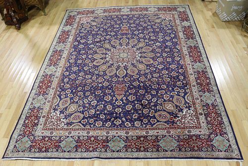 Vintage And Finely Woven Roomsize Carpet.