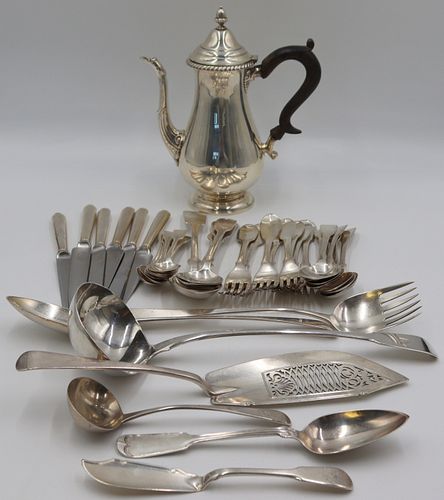 SILVER. Assorted Grouping English and Continental