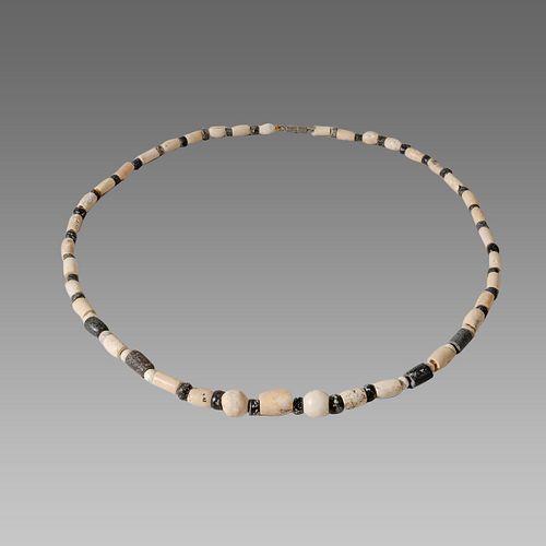 Ancient Near Eastern Mixed Stone Beads Necklace c.600 BC.