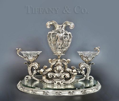 An Important Tiffany & Co Sterling Silver Centerpiece