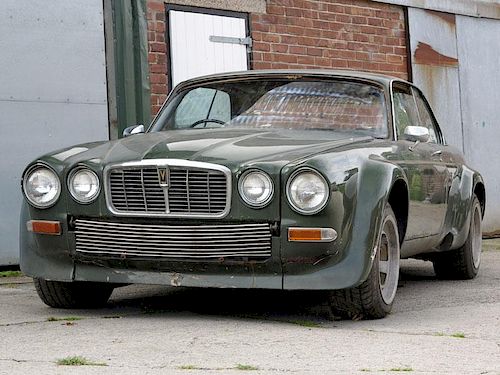 John Steed's famous mount in 'The New Avengers' TV series<br><br><br><br>- The eighth XJ-C 12 made a