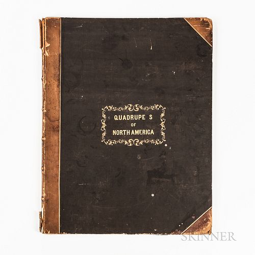 Twenty-six Lithographic Plates from John James Audubon (1785-1851) and John Bachman (1790-1874) The Viviparous Quadrupeds of North America, Vol. 1