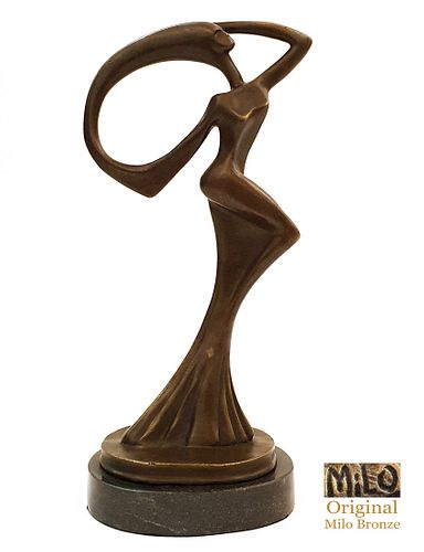 The Suggestive, Original MILO Modern Abstract Bronze